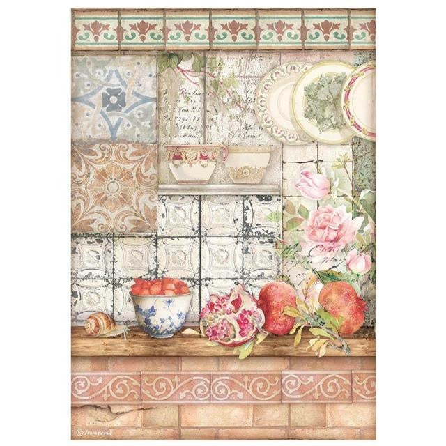 A4 Rice paper packed - Casa Granada tiles