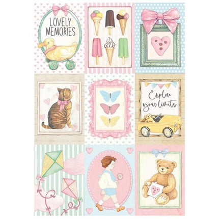 A4 Rice paper packed - DayDream small cards