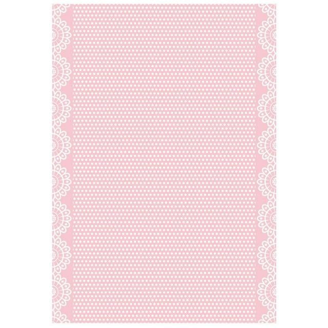 A4 Rice paper packed - DayDream texture pink
