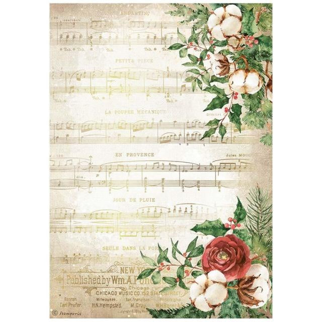 A4 Rice paper packed - Romantic Home for the holidays music
