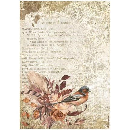 A4 Rice paper packed - Our way bird