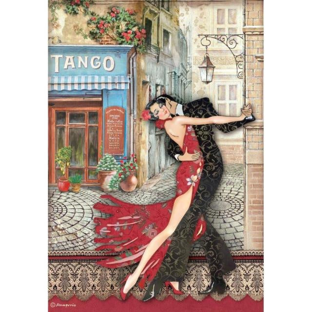 A4 Rice paper packed - Desire tango