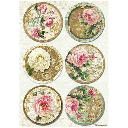 A4 Rice paper packed - Precious rounds