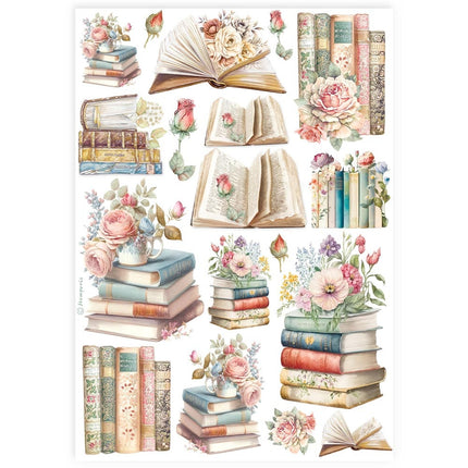A4 Rice Paper Pack - Books