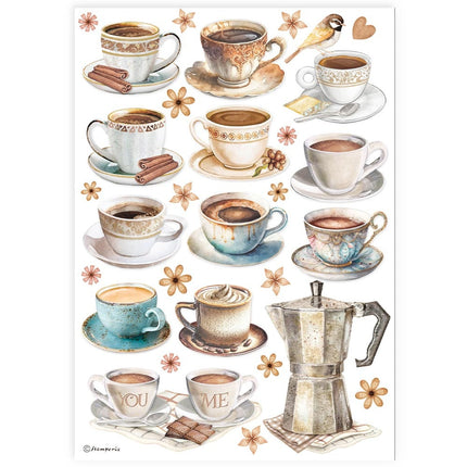 A4 Rice Paper Pack - Cups