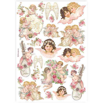 A4 Rice Paper Pack - Angels