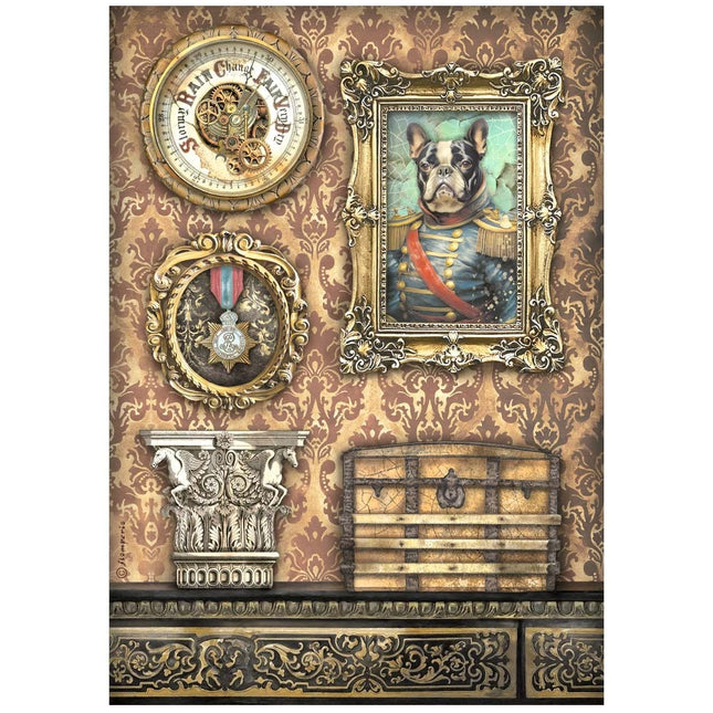 A4 Rice paper packed - Alterego frame with dog