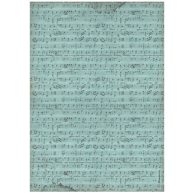 A4 Rice paper pack - Music background score