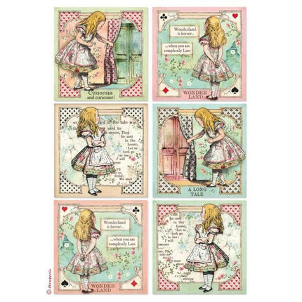 Selection 6 Rice paper A4 - Alice Forever