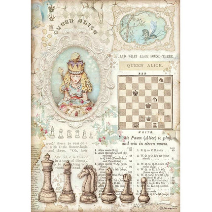 Selection 6 Rice paper A4 - Alice Forever