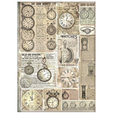 Selection of 6 Rice papers A4 - Brocante Antiques