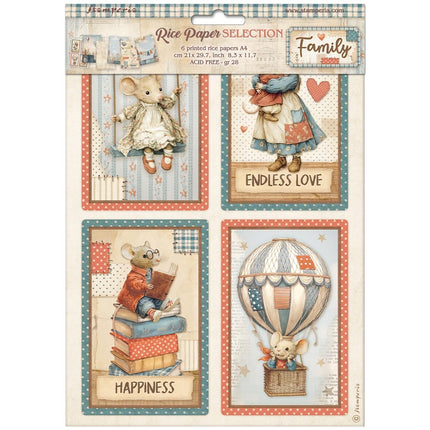 Selection 6 Rice paper A4 - Family