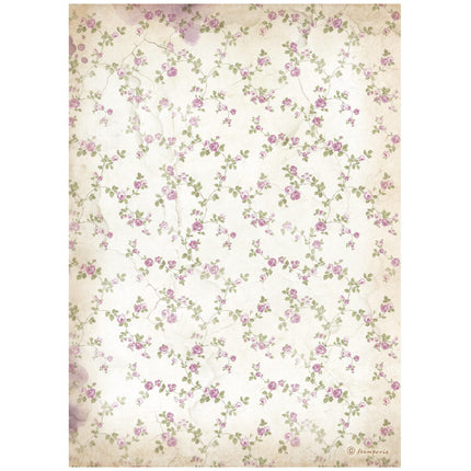 Selection 6 Rice paper A4 - Lavender