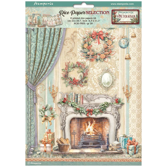 Selection 6 rice paper A4 - The Nutcracker