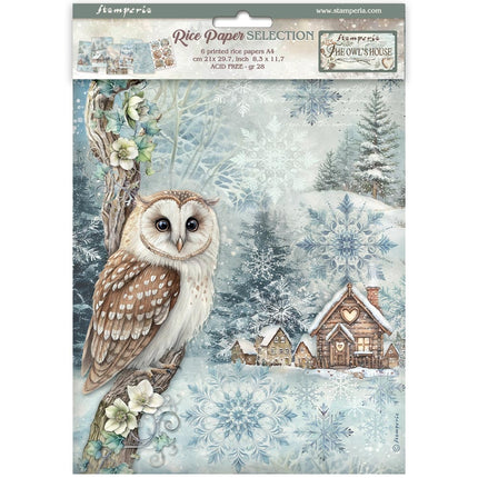 Selection of 6 A4 Rice Papers - The Owl's House