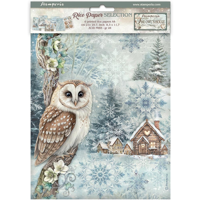 Selection of 6 A4 Rice Papers - The Owl's House