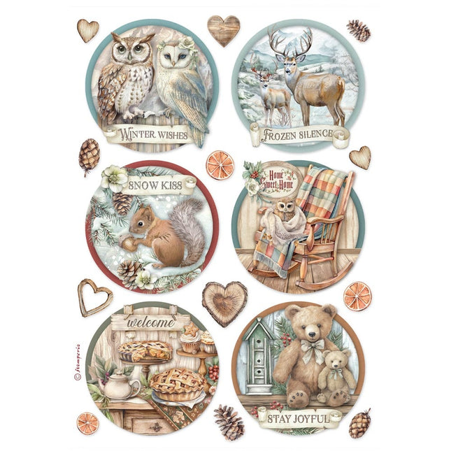 Selection of 6 A4 Rice Papers - The Owl's House