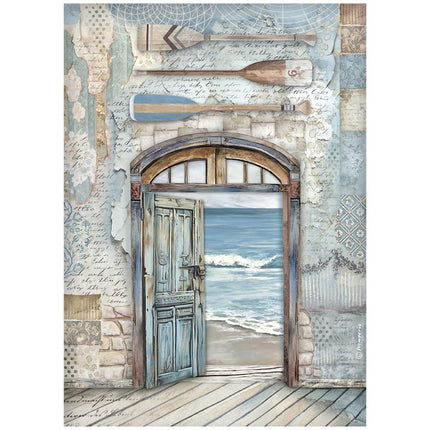 Selection of 6 A4 rice papers - Silent Sea