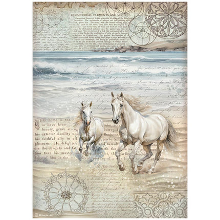 Selection of 6 A4 rice papers - Silent Sea