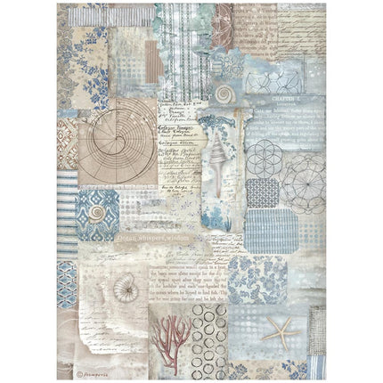 Selection of 6 A4 rice papers - Silent Sea