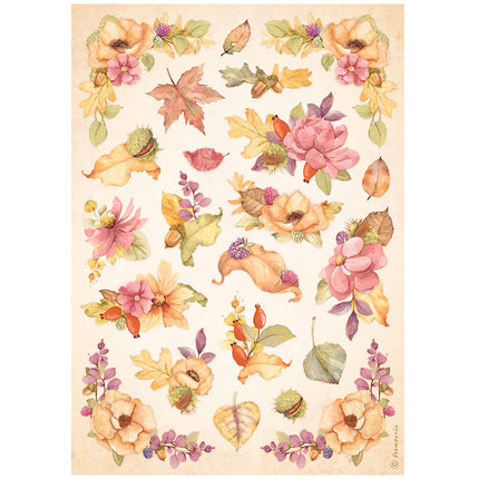 Selection 6 Rice paper A4 - Woodland