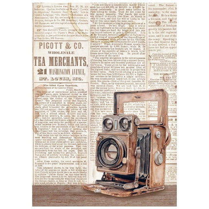 Mini Rice paper A6 8 sheets Quiet Days