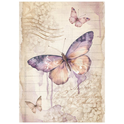 Mini Rice paper A6 8 sheets Quiet Days