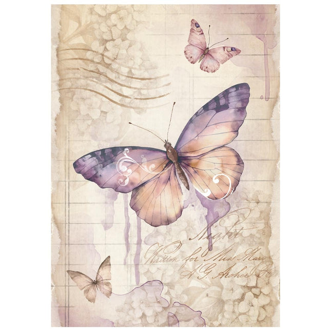 Mini Rice paper A6 8 sheets Quiet Days