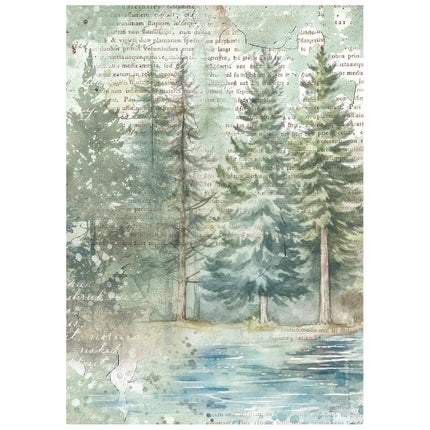 Mini Rice paper A6 8 sheets Herbarium Silvae