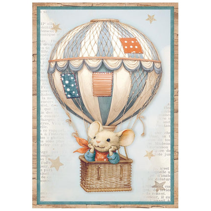 Mini Rice paper A6 8 sheets Family