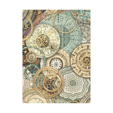 Selection of 8 A6 rice paper backgrounds - Sir Vagabond in Fantasy World