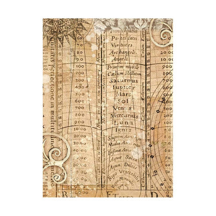 Selection of 8 A6 rice paper backgrounds - Sir Vagabond in Fantasy World