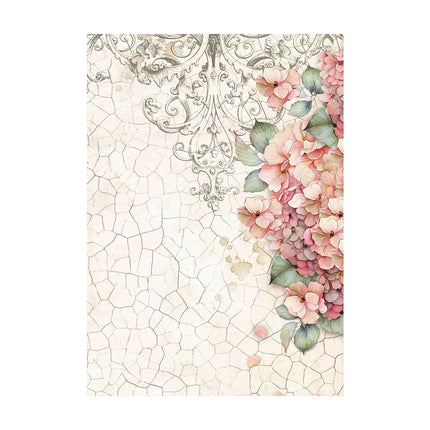 Selection of 8 Rice papers A6 backgrounds - Brocante Antiques