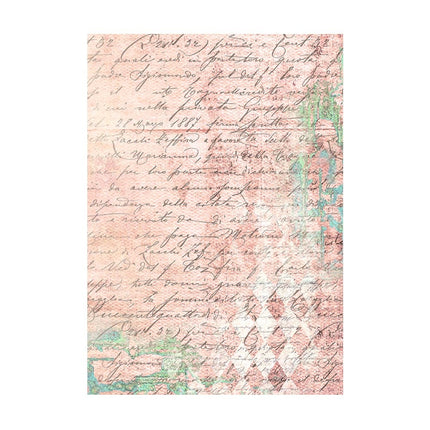 Selection 8 Rice paper A6 backgrounds - Wonderland