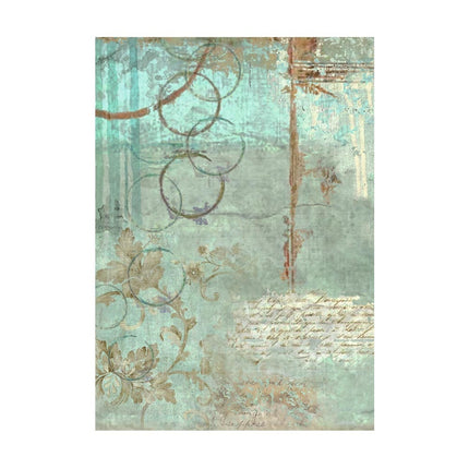 Selection 8 Rice paper A6 backgrounds - Wonderland
