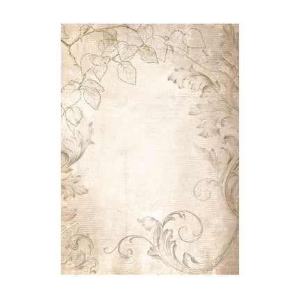 Selection 8 Rice paper A6 backgrounds - Golden Harmony