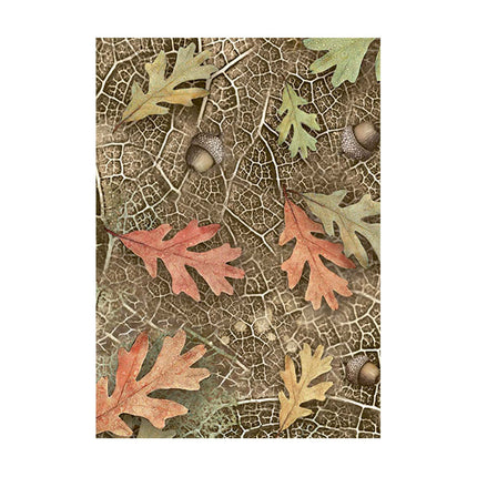 Selection 8 Rice paper A6 backgrounds - Forest
