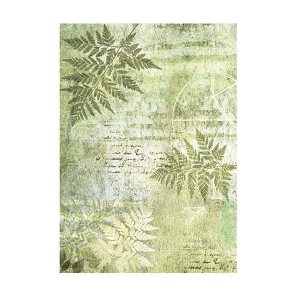 Selection 8 Rice paper A6 backgrounds - Forest