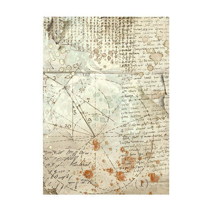 Selection 8 Rice paper A6 backgrounds - Alterego