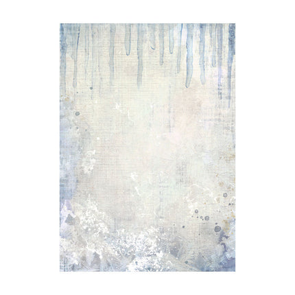 Selection 8 Rice paper A6 backgrounds - Create Happiness Dewdrops