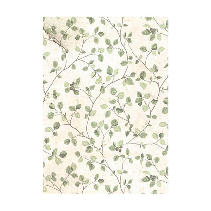 Selection 8 Rice paper A6 backgrounds - House of Roses