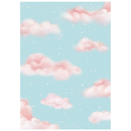 Selection 8 Rice paper A6 backgrounds - Candy Christmas