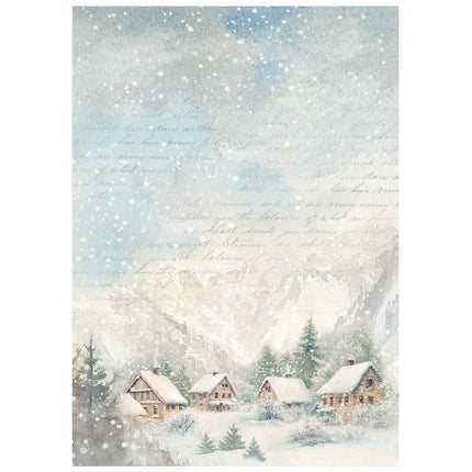 Selection of 8 A6 Rice Paper Backgrounds - The Owl's House