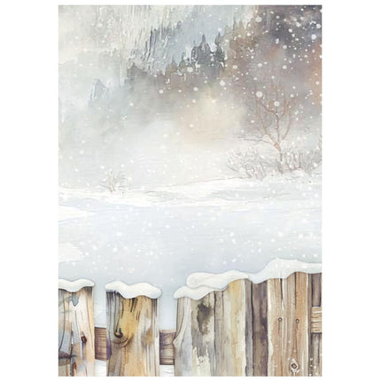 Selection of 8 A6 Rice Paper Backgrounds - The Owl's House