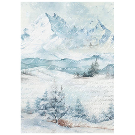 Selection of 8 A6 Rice Paper Backgrounds - The Owl's House