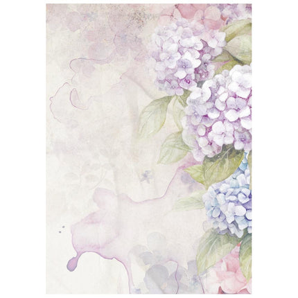 Selection 8 Rice paper A6 backgrounds Quiet Days