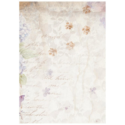 Selection 8 Rice paper A6 backgrounds Quiet Days