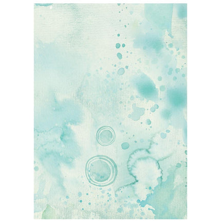 Selection 8 Rice Paper A6 Backgrounds Daisy Art