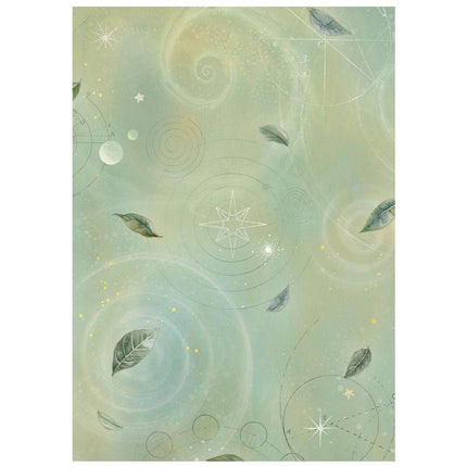 Selection 8 Rice paper A6 backgrounds A new Beginning  