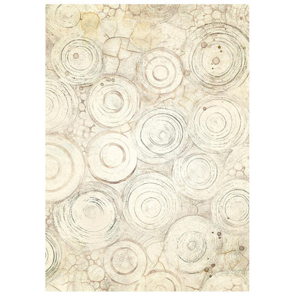 Printed 8 rice paper A6 backgrounds selection for art and craft - All Around